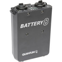 

Quantum QB8 Rechargeable Battery with Charger for Omicron OM8 Ring Light, Europe