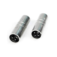 

Remote Audio XLR3M to XLR3M Barrel Adapter