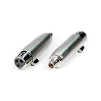 

Remote Audio XLR3F to Phono (RCA) Jack Barrel Adapter