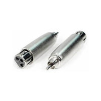 

Remote Audio XLR3F to Phono (RCA) Plug Barrel Adapter