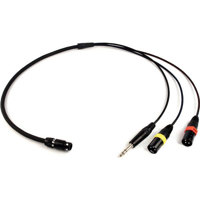 

Remote Audio 18" Boom Box v2 Mixer Fan with Neutricon M to (2) XLR3M and 1/4" TRS Plug and 3' Cable