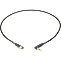 

Remote Audio 2' Stereo Jumper Cable with 3.5mm RA TRS Plug to 3.5mm RA TRS Plug for Field Mixers, Recorders and Mics