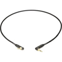 

Remote Audio 18" Stereo adapter cable with Line to Mic Level Attenuation and 3.5mm RA TRS Plug to 3.5mm TRS Plug for DSLRs, Camcorders and Recorders