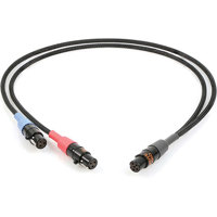 

Remote Audio 18" Balanced Stereo Breakout Cable with 2x TA3F to TA5F Connector for Mixers, Recorders, and Cameras