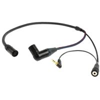 

Remote Audio 3' ENG Breakaway Camera End with Neutricon F to XLR5M RA/3.5mm TRS Jack & 3.5mm RA TRS Plug Connectors and 12" Fan for Arri Alexa