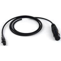 

Remote Audio 4' Unbalanced Mic Level Adapter Cable with XLR3F to TA5F Connectors for Dynamic Handheld Microphones into Lectrosonics Transmitters