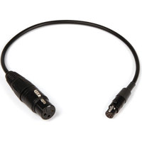 

Remote Audio 12" Unbalanced Mic Level Adapter Cable with XLR3F to TA5F Connectors for Lectrosonics Transmitters