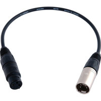 

Remote Audio 11" Balanced Adapter Cable with XLR3F to XLR5M Connectors