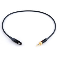 

Remote Audio 18" Unbalanced Adapter Cable with TA3F to 3.5mm TRS Locking Plug Connectors for Tape/Mix Outputs into Sennheiser Transmitters