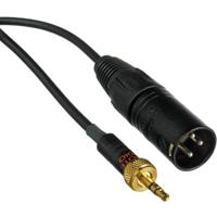 

Remote Audio 18" Unbalanced Adapter Cable with 3.5mm TRS Locking Plug to XLR3M Connector for Sennheiser Receivers