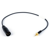 

Remote Audio 18" Balanced Adapter Cable with 3.5mm TRS Locking Plug to XLR3M Connectors for Sennheiser EK500 Receivers