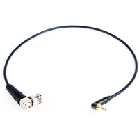 

Remote Audio 18" 3.5mm TS Right Angle to BNC Right Angle Timecode Cable for Tentacle Timecode Sync Box