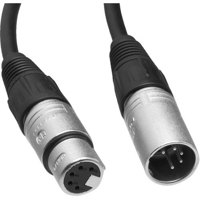 

Remote Audio 50' Canare Star Quad Balanced Stereo Cable with XLR5F to XLR5M Connector for XY and Mid Side Mics