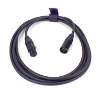 

Remote Audio 10' 3-Pin XLR3 Male to XLR3 Female Canare Star Quad Microphone Cable