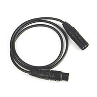 

Remote Audio 3' 3-Pin XLR3 Male to XLR3 Female Canare Star Quad Microphone Cable