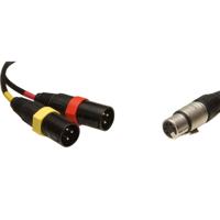 

Remote Audio 18" Balanced Stereo Breakout Cable with XLR5F to 2x XLR3M Connector