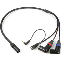 

Remote Audio 3' ENG Breakaway Cable with 12" Fan for Sony F5/55 Cameras