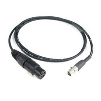 

Remote Audio 4' Unbalanced Mic Level Adapter Cable with XLR3F to TA5F Connector for Lectrosonics Transmitters