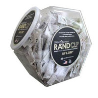 

Rand Brands CLP, All-in-One Cleaner, Lubricant and Protectant for Firearms, 200 Count Candy Jar of Rip & Drip Tubes