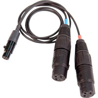

Remote Audio 18" Balanced Stereo Breakout Cable with 2x TA3F to TA5F Connector for Zaxcom STA100/150 and IFB100 Stereoline Transmitter