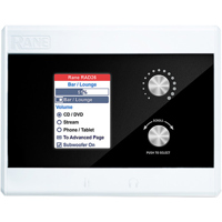 

Rane RAD26 One Room RAD Remote
