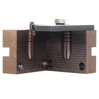 

RCBS 1-Cavity Bullet Mold 44-370-FN 11mm, 44 Caliber (446 Diameter) 370 Grain Flat Nose