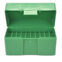 

RCBS Flip-Top Ammo Box for 17 Remington/222 Remington/223 Remington, Green