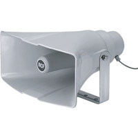 

RCF HD 3216/T 70/100V Tappable Plastic Horn Speaker with Driver and Transformer, 25W RMS Power, IP66 Rated, Single, Gray