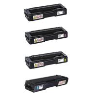 

Ricoh Ricoh Type SP C310HA High Capacity Complete Toner Cartridge Bundle, with Cyan, Magenta, Yellow and Black Cartridges (C/M/Y: 6,500 Page Yield each, Black: 6.500 Page Yield)