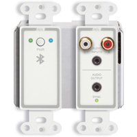 

RDL DD-BTN44 Wall-Mounted Bi-Directional Line-Level and Bluetooth Audio Dante Interface, White