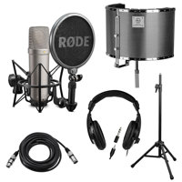 

Rode Microphones NT1-A Cardioid Mic with Recording Setup Kit