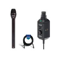

Rode Microphones REPORTER Omnidirectional Interview Microphone, 70Hz - 15kHz, 150 Ohms - Bundle With Rode i-XLR Digital XLR Interface for iOS Devices, 20' Heavy Duty 7mm Rubber XLR Microphone Cable
