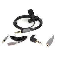 

Rode Microphones SmartLav+ Lavalier Microphone for Smartphones - Bundle With 20' TRRS Extension Cable, SC3 3.5mm TRRS to TRS Adaptor