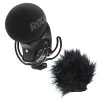 

Rode Microphones Stereo VideoMic Pro On-Camera Rycote Microphone - WITH Rode Microphones Rode DeadKitten Windshield for Stereo VideoMic, NT4