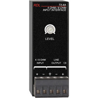 

RDL TX-8A 4 and 8 Ohms Input Interface