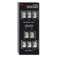 

RDL TX-LM2 Line Level to Microphone Level Transformer