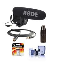 

Rode Microphones VideoMic Pro On-Camera Shotgun Microphone with Rycote Lyre Suspension Mount & Cable Kit