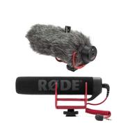 

Rode Microphones VideoMic GO Lightweight On-Camera Microphone - WITH Rode Microphones DeadCat GO Artificial Fur Wind Shield