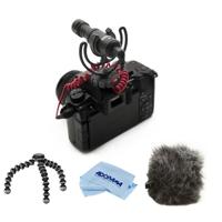 

Rode Microphones VideoMicro Compact On-Camera Microphone with Tripod and Wind Kit