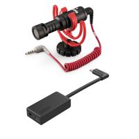 

Rode Microphones VideoMicro Compact On-Camera Microphone - With GoPro Pro 3.5mm Microphone Adapter