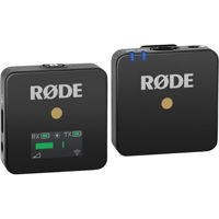 

Rode Microphones Wireless GO Compact Microphone System Includes Transmitter and Receiver