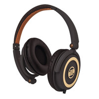 

Reloop RHP-5 DJ Headphones with Smartphone Mic and Controls, 10Hz-22kHz Frequency Range, 32Ohms Impedance, Chocolate Crown