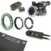

Reflecmedia 12x7' Wideshot Drape with Medium Dual LiteRing and Controller
