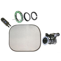 

Reflecmedia 7x7' ChromaFlex Standard Bundle with Small Dual LiteRing and Controller