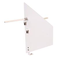 

RF Venue Polarization Diversity Fin Antenna, White