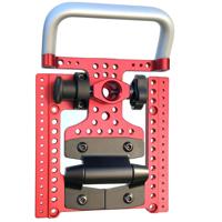 

Rigidesigns Para Mount VESA Monitor Mount, 5/8" Baby-Pin, 100x100mm, Red