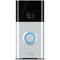 

Ring Video Doorbell, Satin Nickel - Certified Refurbished