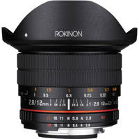 

Rokinon 12mm F2.8 Full Frame Fisheye, Manual Focus Lens for Nikon F Mount with AE Chip