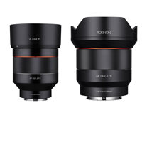 

Rokinon 14mm F2.8 AF Wide Angle Lens - 85mm f/1.4 AF Lens for Sony E-Mount