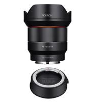 

Rokinon 14mm F2.8 AF Wide Angle, Full Frame Auto Focus Lens for Sony E Mount - With Rokinon Lens Station For Sony E